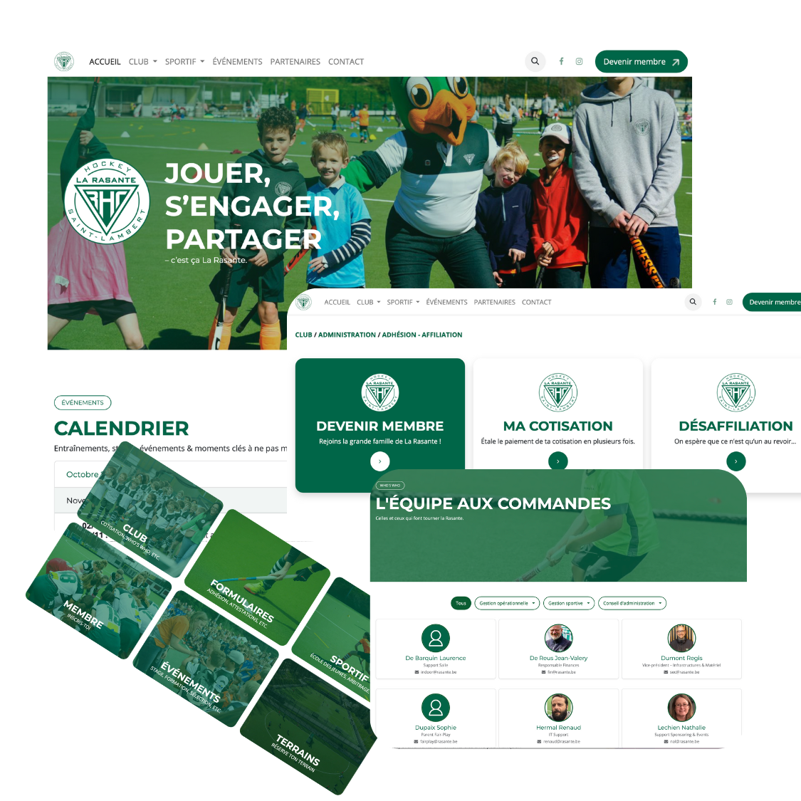 Mock up Hockey Rasante