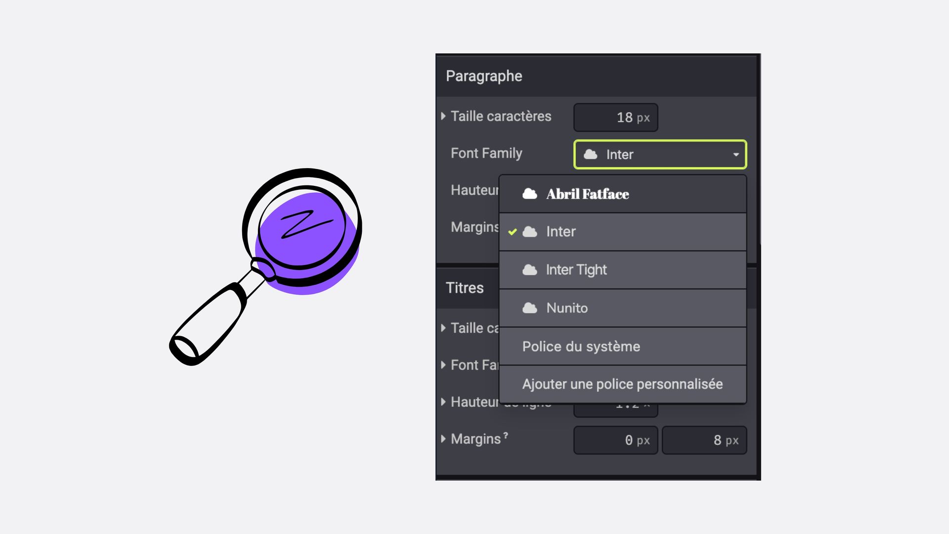 Changer la police de son site odoo