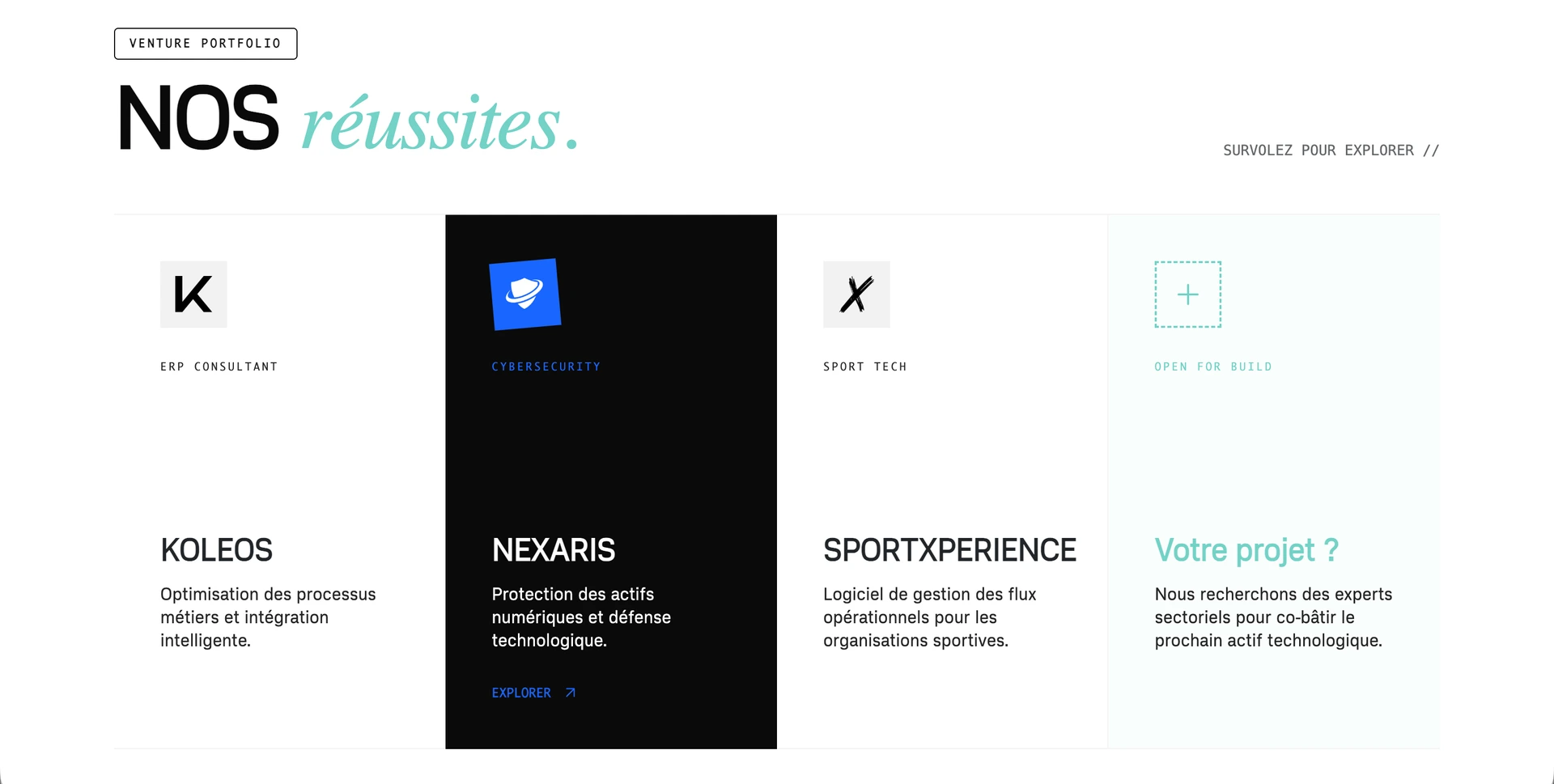 Axelion — site vitrine réalisé par WebNest (aperçu 4)