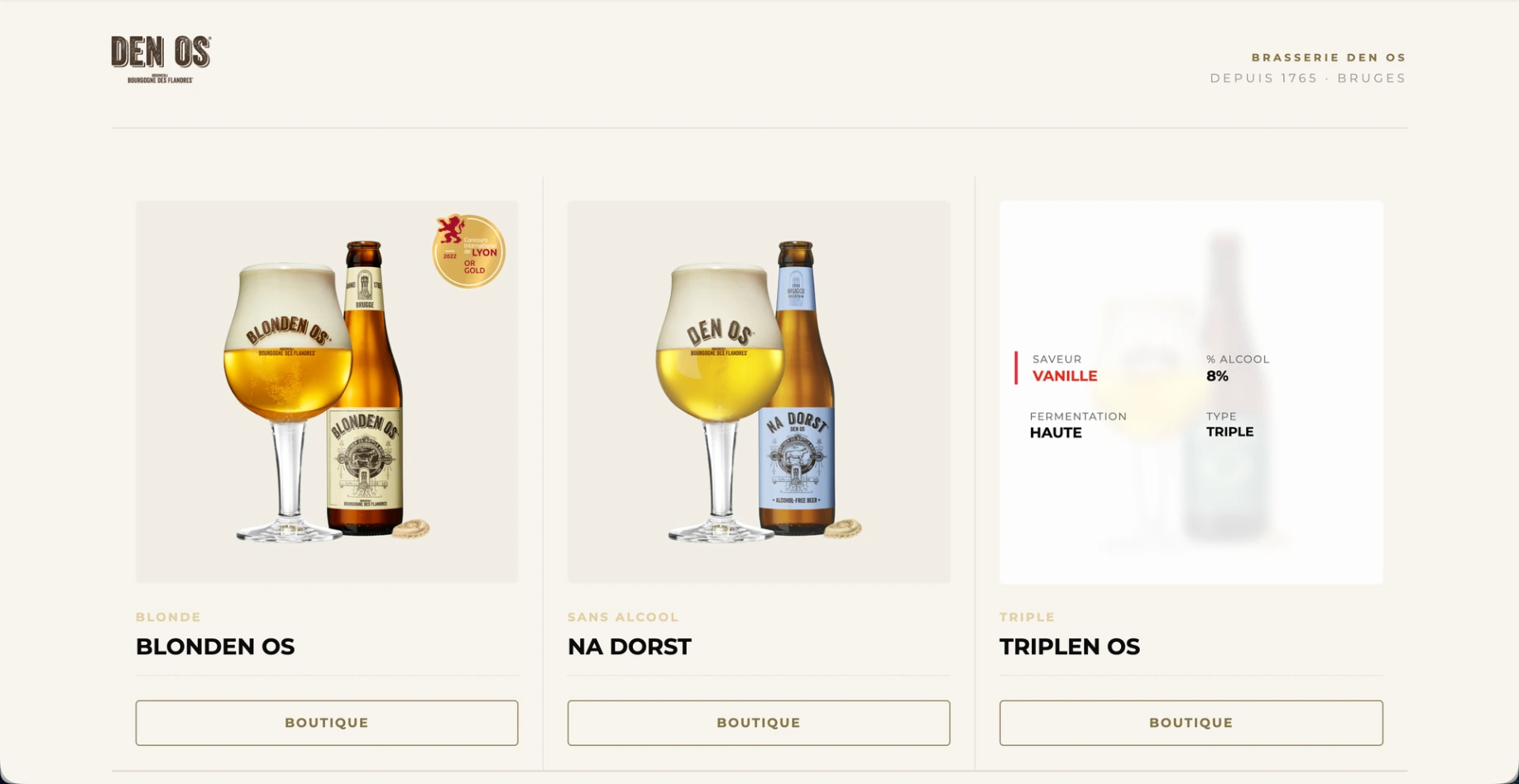Bourgogne des Flandres — site vitrine réalisé par WebNest (aperçu 9)