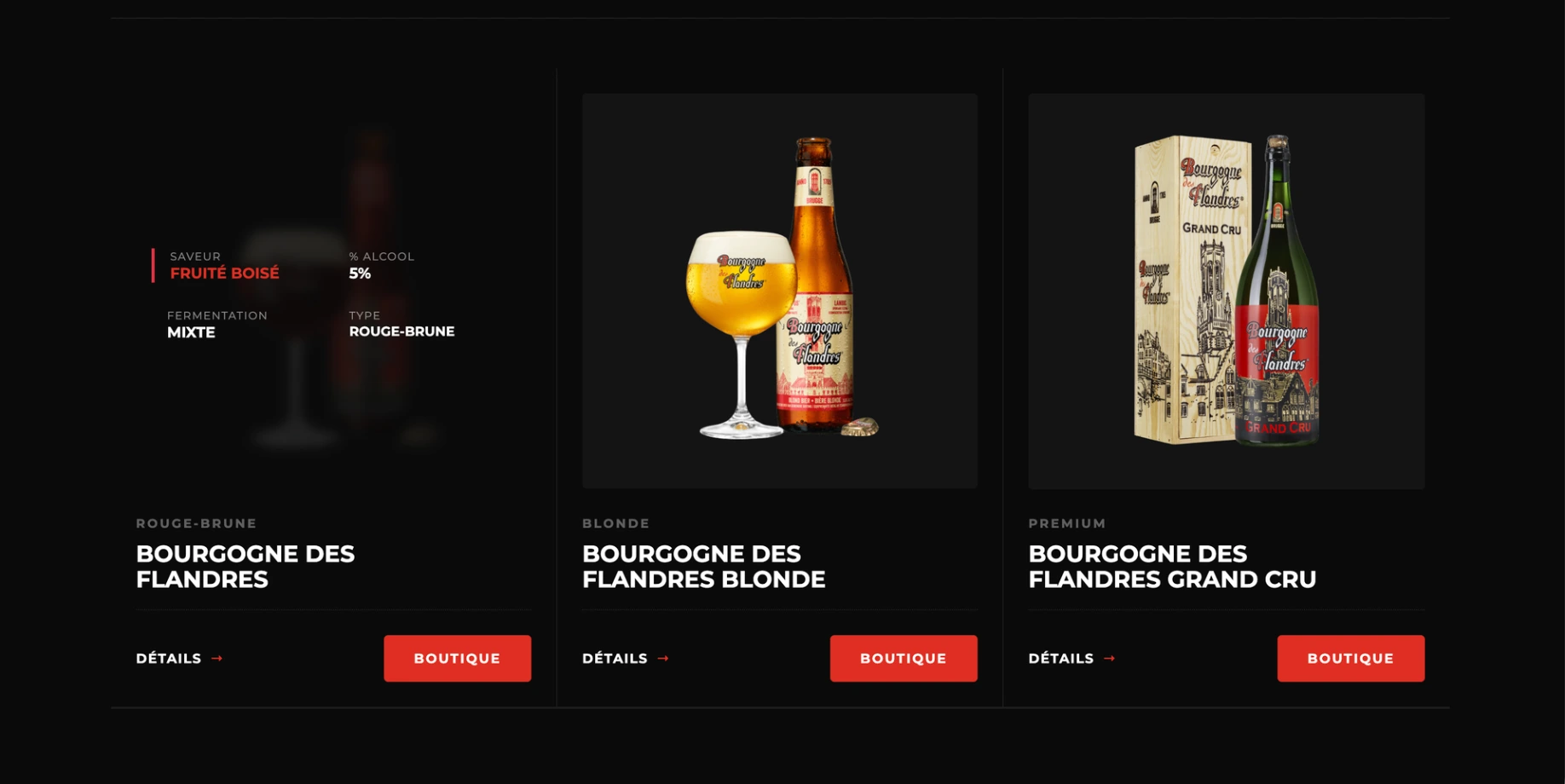 Bourgogne des Flandres — site vitrine réalisé par WebNest (aperçu 7)