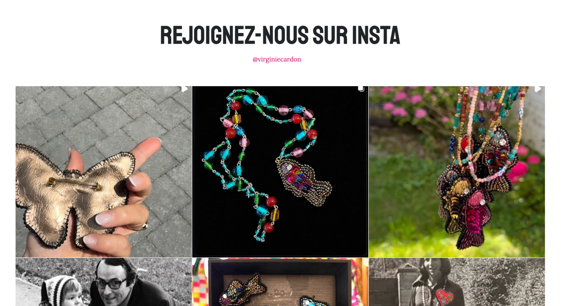 Virginie Cardon de Lichtbuer — site vitrine réalisé par WebNest (aperçu 1)