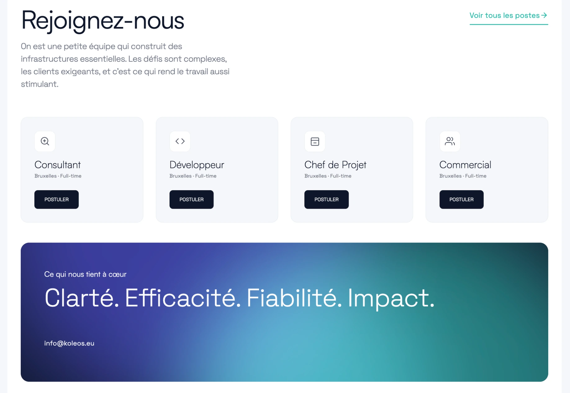 Koleos — site vitrine réalisé par WebNest (aperçu 5)