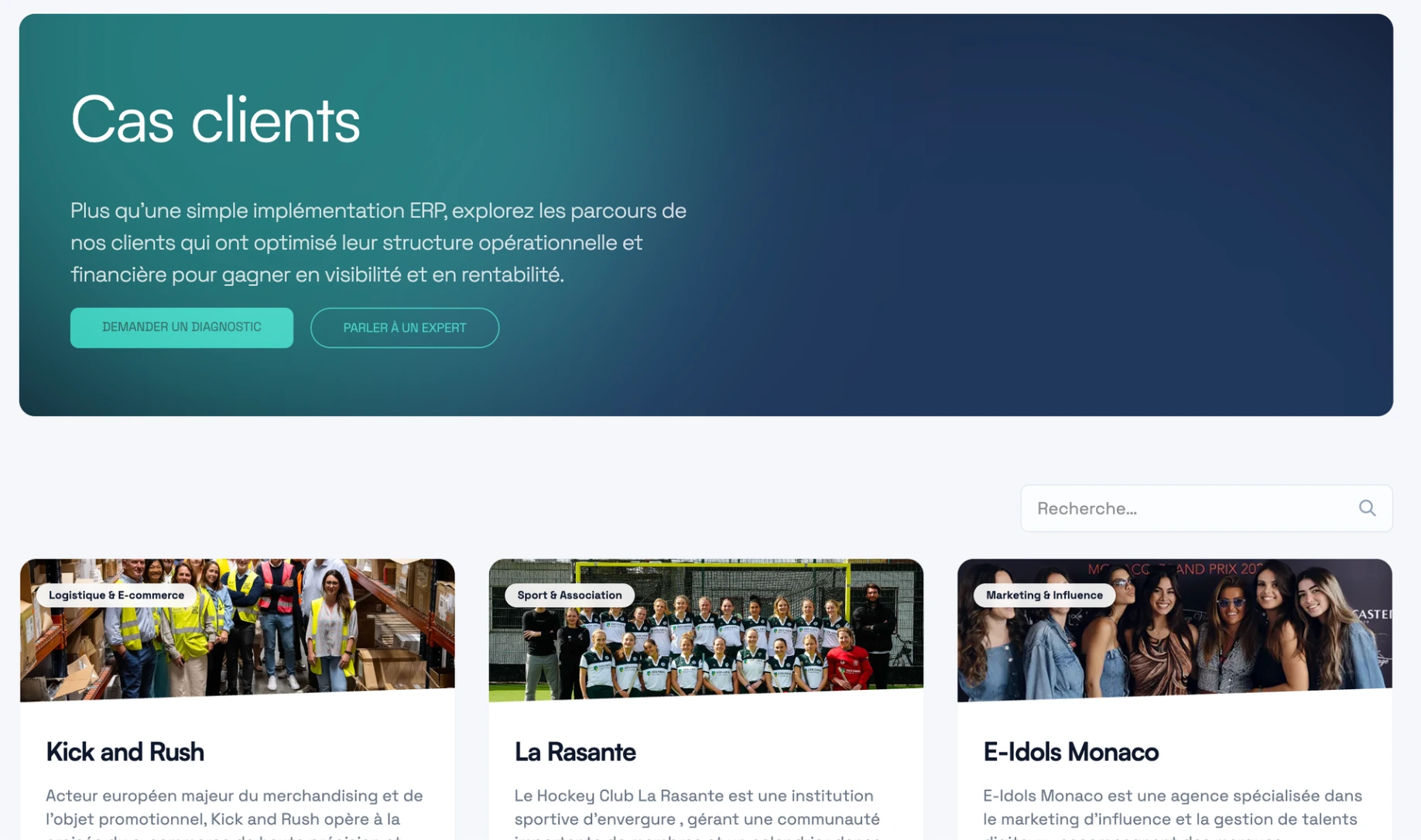 Koleos — site vitrine réalisé par WebNest (aperçu 4)