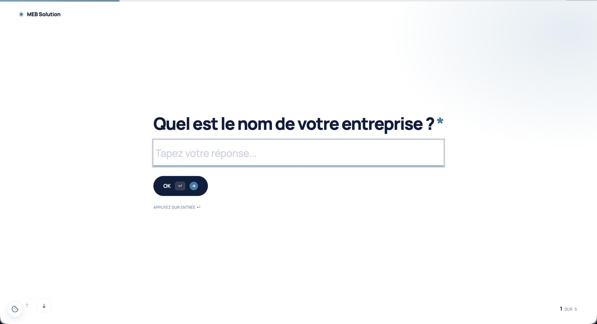 MEB Solution — site réalisé par WebNest (aperçu 4)