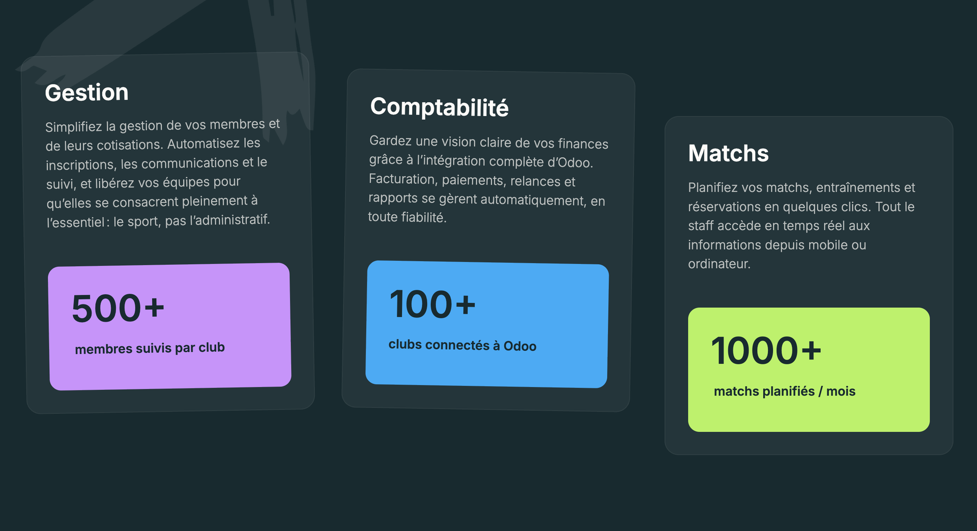 SportXperience — site vitrine réalisé par WebNest (aperçu 5)