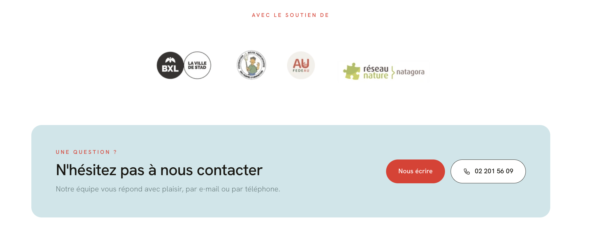 La Ferme du Parc Maximilien — site réalisé par WebNest (aperçu 6)